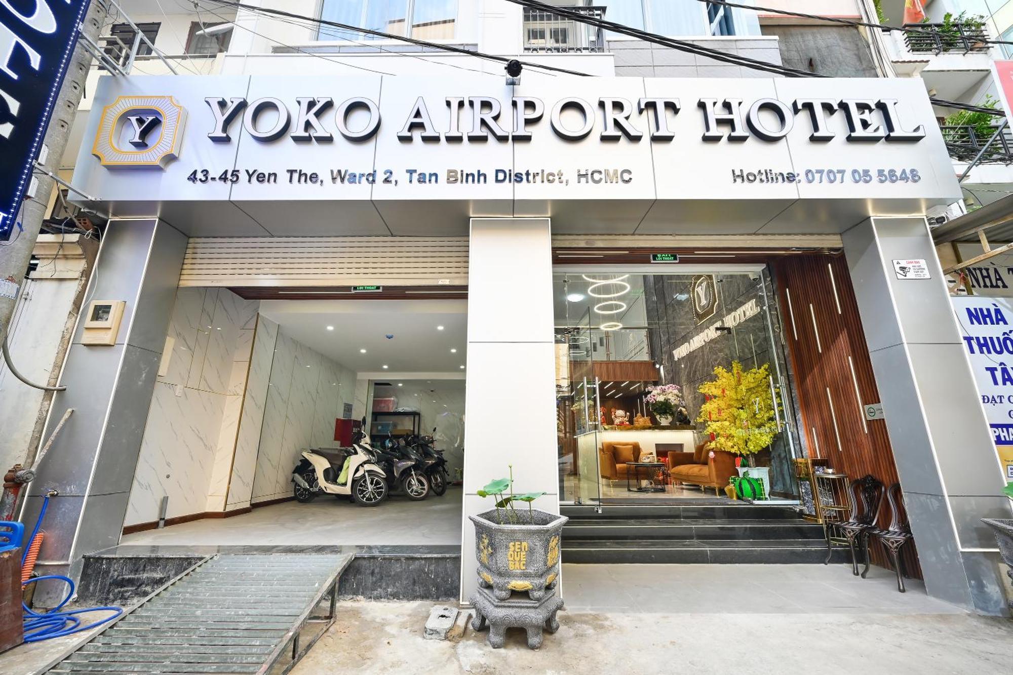 Yoko Airport Saigon Hotel Ho-Chi-Minh-Stadt Exterior foto